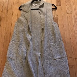Long Cardigan Vest